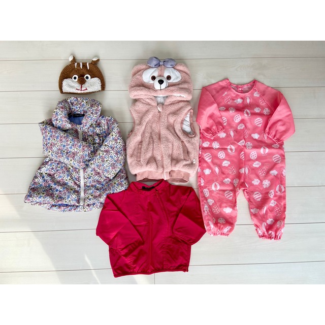 BeBe(ベベ)の【ココア様専用】子供服まとめ売り【女の子】90cm【54点！】   キッズ/ベビー/マタニティのキッズ服女の子用(90cm~)(その他)の商品写真