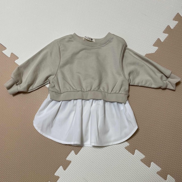 しまむら(シマムラ)のトップス キッズ/ベビー/マタニティのキッズ服女の子用(90cm~)(Tシャツ/カットソー)の商品写真