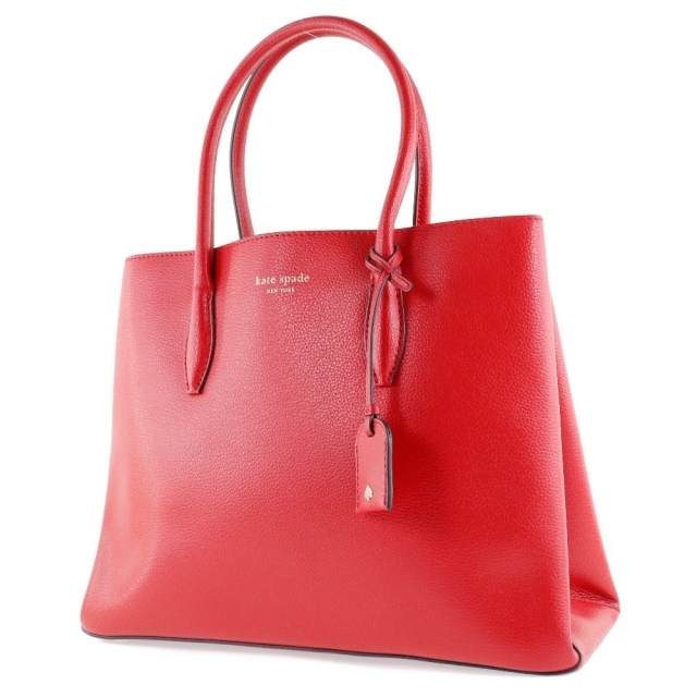 kate spade new york(ケイトスペードニューヨーク)の【Kate Spade】ケイトスペード ミディアムサッチェル エヴァ WKRU5696 レザー 赤 レディース トートバッグ レディースのバッグ(トートバッグ)の商品写真