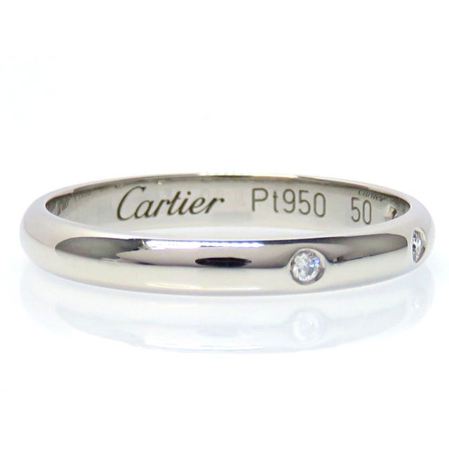 美品】Cartier カルティエ Pt950 1895 ウェディング リング 
