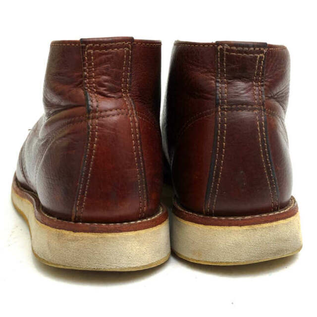 レッドウィング／RED WING チャッカブーツ シューズ 靴 メンズ 男性 男性用レザー 革 本革 ブラウン 茶  3141 CLASSIC CHUKKA クラシックチャッカ プレーントゥ グッドイヤーウェルト製法