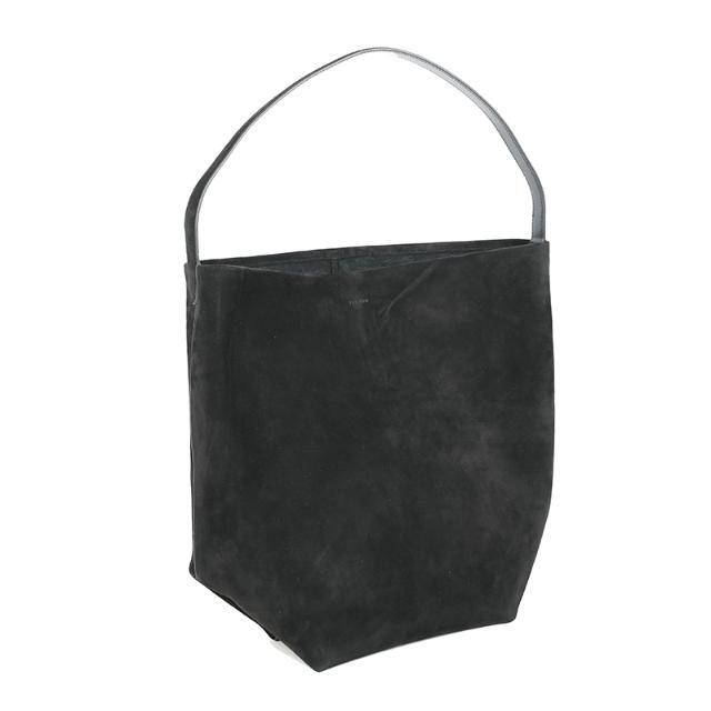 THE ROW ザロウ  Large N/S Park Tote スエードラージトートバッグ BLACK イタリア正規品  新品 W1273 L25