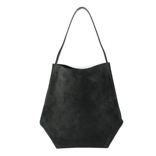 THE ROW ザロウ  Large N/S Park Tote スエードラージトートバッグ BLACK イタリア正規品  新品 W1273 L25(トートバッグ)