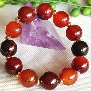 高品質 美品 天然石レッド色紅縞瑪瑙【サードオニキス】 約16.1 高品質 美品 天然石レッド色紅縞瑪瑙【サードオニキス】 約16.1