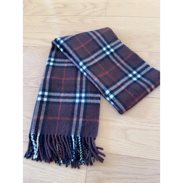 BURBERRY(バーバリー)のK097 バーバリー マフラー カシミヤ100% レディースのファッション小物(マフラー/ショール)の商品写真