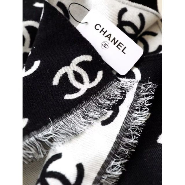 ♡Chanel♡シャネル カシミヤ マフラー レディース ファッション小物 ...