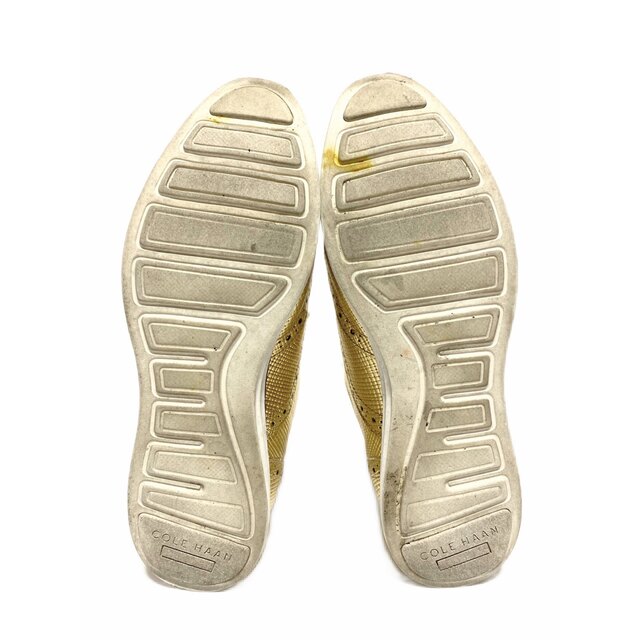 Cole Haan(コールハーン)のコールハーン　ウィングチップシューズ　スニーカー　ゴールド　24cm メダリオン レディースの靴/シューズ(スニーカー)の商品写真