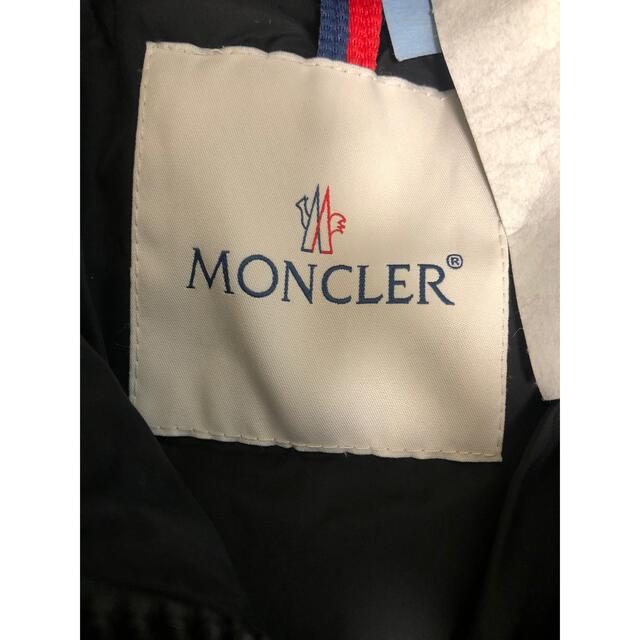 MONCLER(モンクレール)のモンクレール ダウン キッズ 6A 120cm 黒 キッズ/ベビー/マタニティのキッズ服女の子用(90cm~)(ジャケット/上着)の商品写真