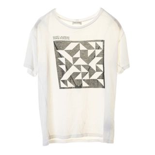 サンローラン(Saint Laurent)のSaint Laurent Paris 　プリント カットソー(Tシャツ/カットソー(半袖/袖なし))