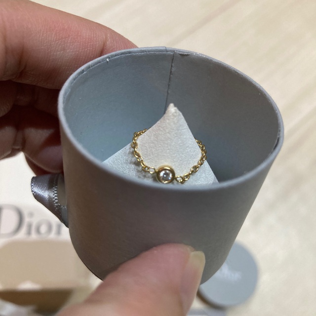 Christian Dior(クリスチャンディオール)のChristian Dior ミミウィ　リング　美品 レディースのアクセサリー(リング(指輪))の商品写真