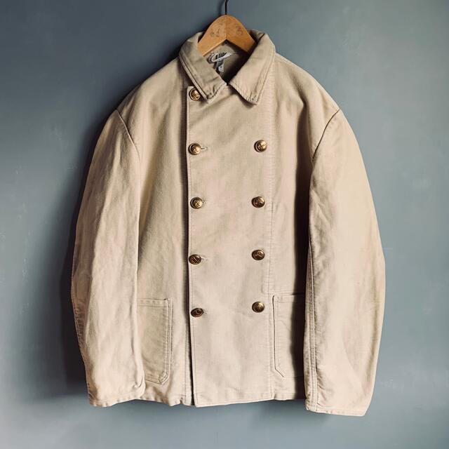 60's ドイツ ジャーマンモールスキン ダブルブレストジャケット