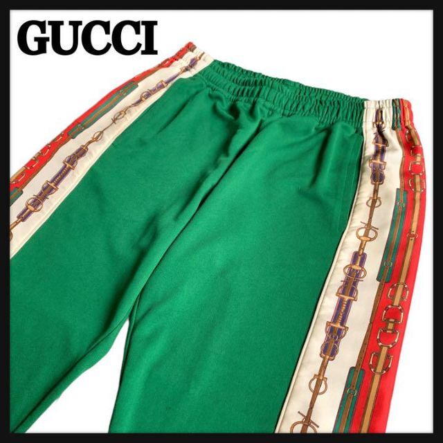 ャケット GUCCI スラックス パンツ ストレートパンツ ビンテージ