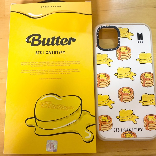 防弾少年団(BTS)(ボウダンショウネンダン)のBTS ケースティファイ　Butter iPhone11ケース スマホ/家電/カメラのスマホアクセサリー(iPhoneケース)の商品写真