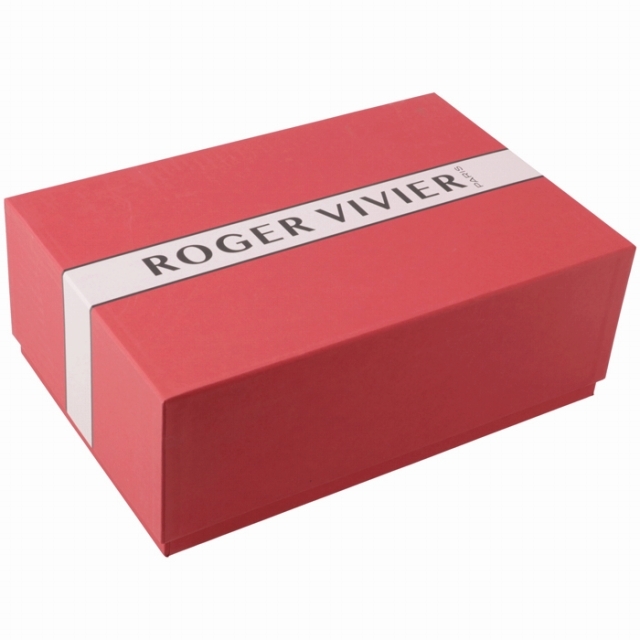 ROGER VIVIER(ロジェヴィヴィエ)のロジェ ヴィヴィエ ROGER VIVIER ローファー Viv' Go-Thick ストラスバックル パテント RVW64632390 MRK B999 レディースの靴/シューズ(ローファー/革靴)の商品写真