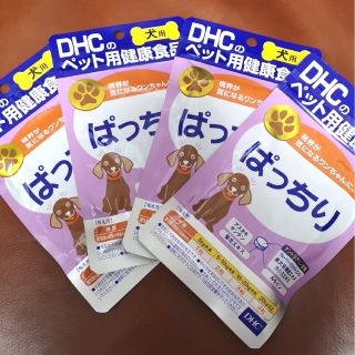 ディーエイチシー(DHC)のDHC 犬用サプリ ぱっちり（60粒） 新品 5個セット(犬)