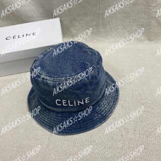 箱付き CELINE セリーヌ バケットハット サイズM デニム | CELINE