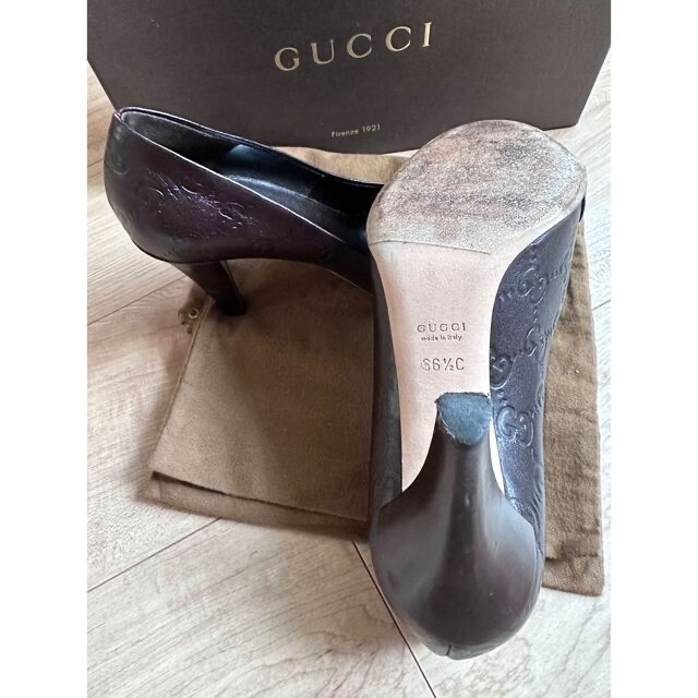 Gucci(グッチ)のGUCCIグッチ 靴 レディースパンプス23.5cm レディースの靴/シューズ(ハイヒール/パンプス)の商品写真