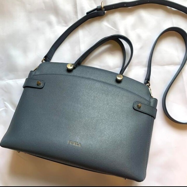 【専用】　FURLA ハンドバッグ　ショルダーバッグ　2way アガタ　黒