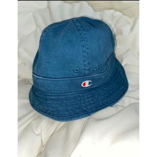 チャンピオン(Champion)のchampion バケットハット　帽子　デニム(ハット)