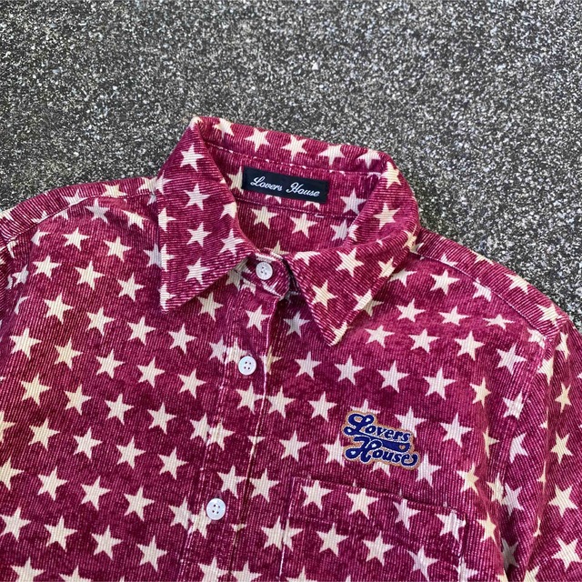 【LOVERS HOUSE】ラヴァーズハウス Star Shirt