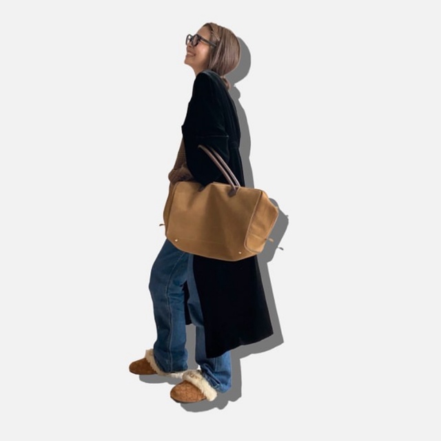 chiiiibag スエードボストン キャメル | bjland.ws