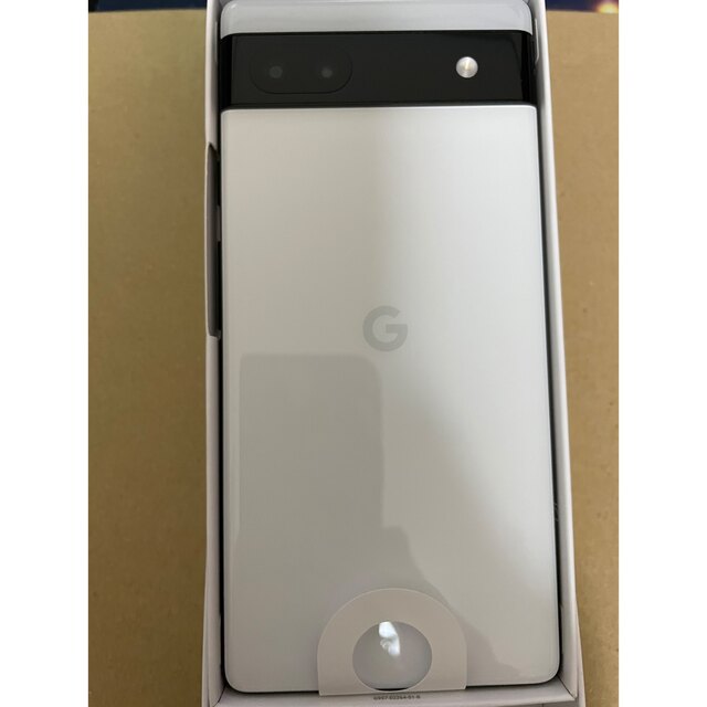 Google pixel6a 128GB ホワイト 未使用 スマホ/家電/カメラのスマートフォン/携帯電話(スマートフォン本体)の商品写真