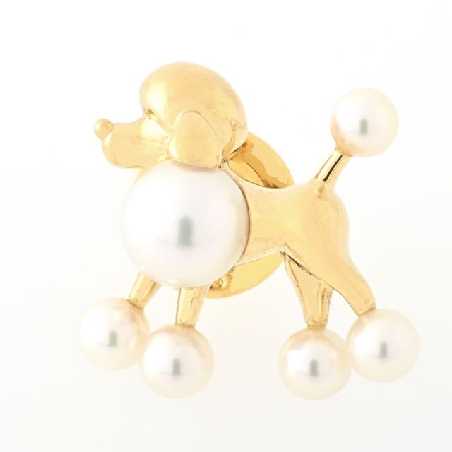 激安通販 MIKIMOTO - ミキモト K18 パール ピンブローチ【中古】商品