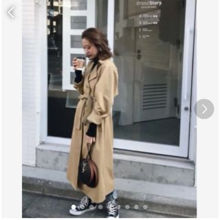 スライ(SLY)の新木優子さん着用 SLY トレンチコート MOUSSY ユナイテッドアローズ(トレンチコート)