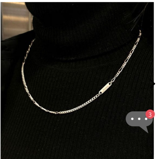 GARNI(ガルニ)のGARNI Mix Chain Necklace No.1 - SILVER メンズのアクセサリー(ネックレス)の商品写真