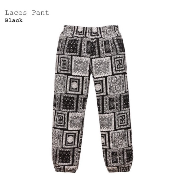Supreme 17ss Laces pant L | vrealitybolivia.com