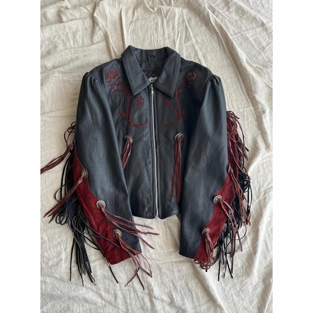 vintage fringe jkt 'dandyism'