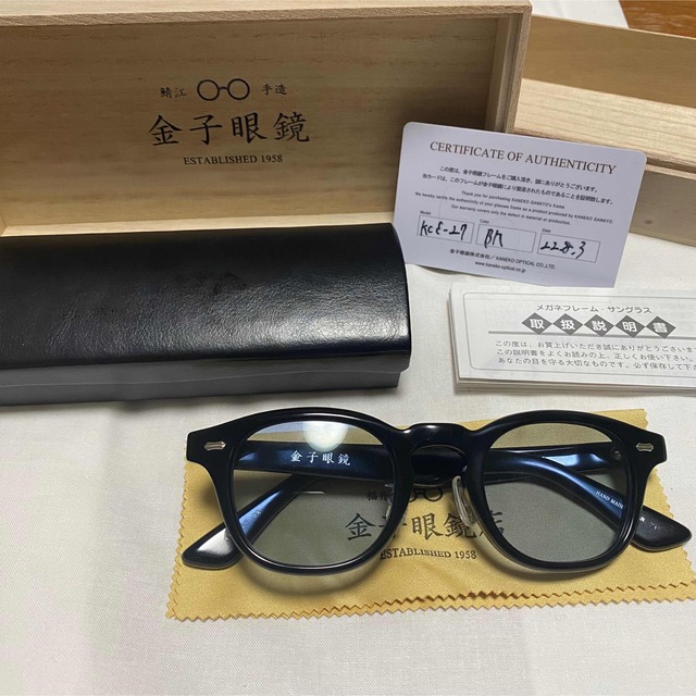 金子眼鏡 サングラス （訳ありセール 格安） 17340円 www ...