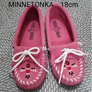 ミネトンカ(Minnetonka)のキッズ MINNETONKA ミネトンカ モカシン Size12 18.0cm(その他)