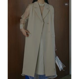 アメリヴィンテージ(Ameri VINTAGE)の【最終値下げ】ameri vintage ロングジレ(ロングワンピース/マキシワンピース)