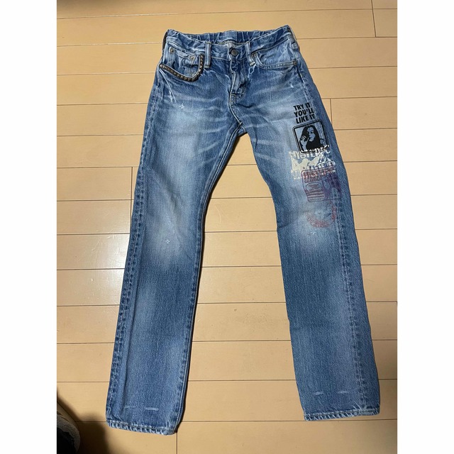 JOEY HYSTERIC ジョーイヒステリック ダメージデニム100 ボトムス