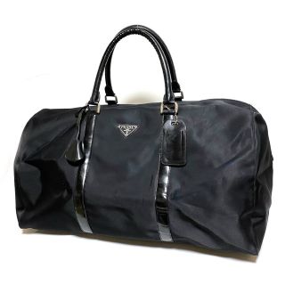 プラダ(PRADA)のPRADA プラダ ボストンバッグ NERO ナイロン ブラック 中古(ボストンバッグ)