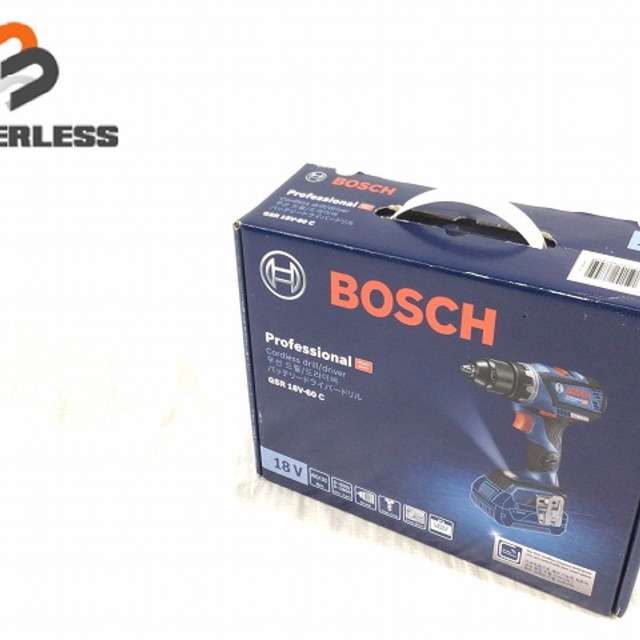 ☆未使用品☆BOSCH ボッシュ コードレスドライバドリル GSR18V-60CH Professional 本体のみ 61561工具