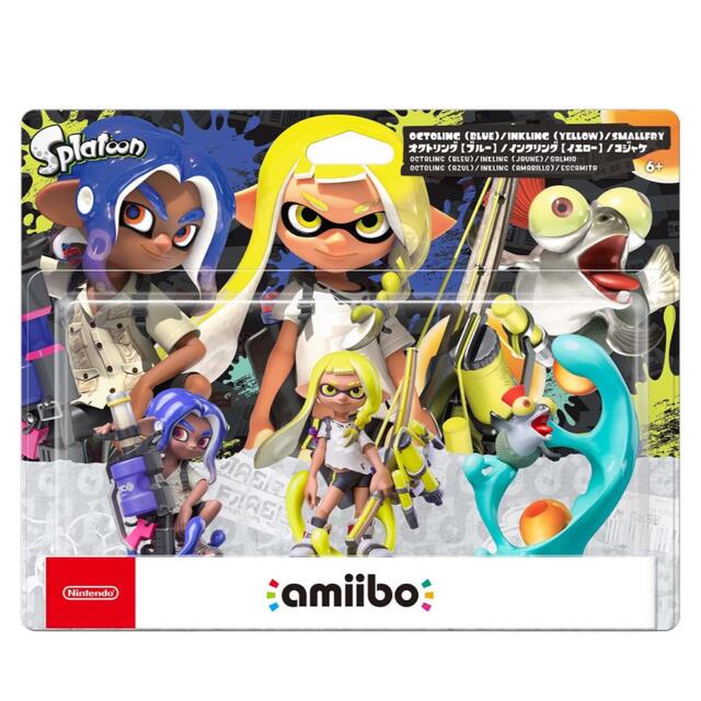 おもちゃ/ぬいぐるみスプラトゥーン3 amiibo アミーボ Switch トリプルセット