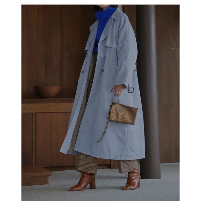 THIN DOWN TRENCH COAT