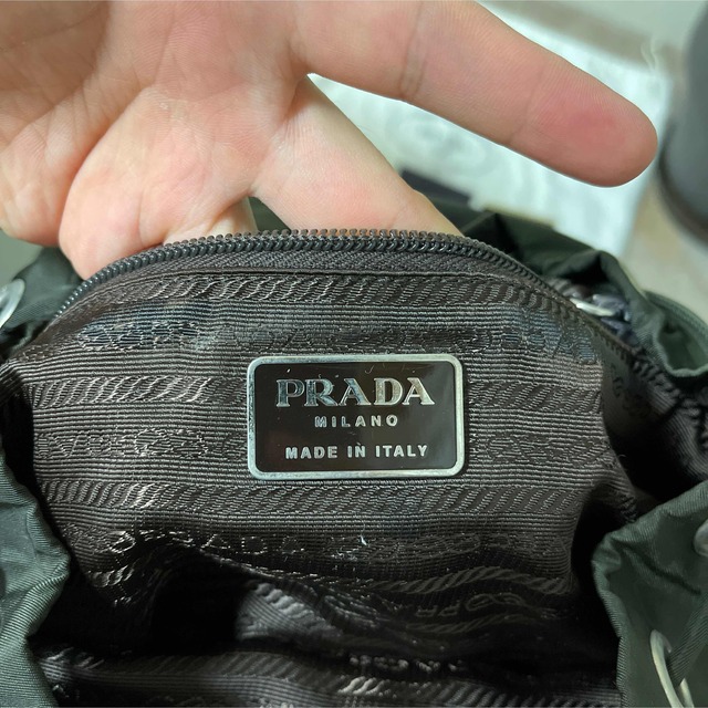 PRADA - 【美品】プラダ リュック ボディバッグ ナイロン ミニ カーキ ...