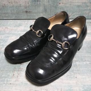 グッチ(Gucci)のGUCCI  ホースビットローファー  35C   パンプス  フルレザー(ローファー/革靴)