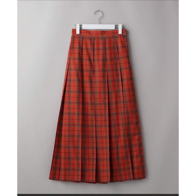 FREAK'S STORE(フリークスストア)のチェックスカート ロングスカート レトロ 赤 可愛い 値下げ可能🙆‍♀️ レディースのスカート(ロングスカート)の商品写真