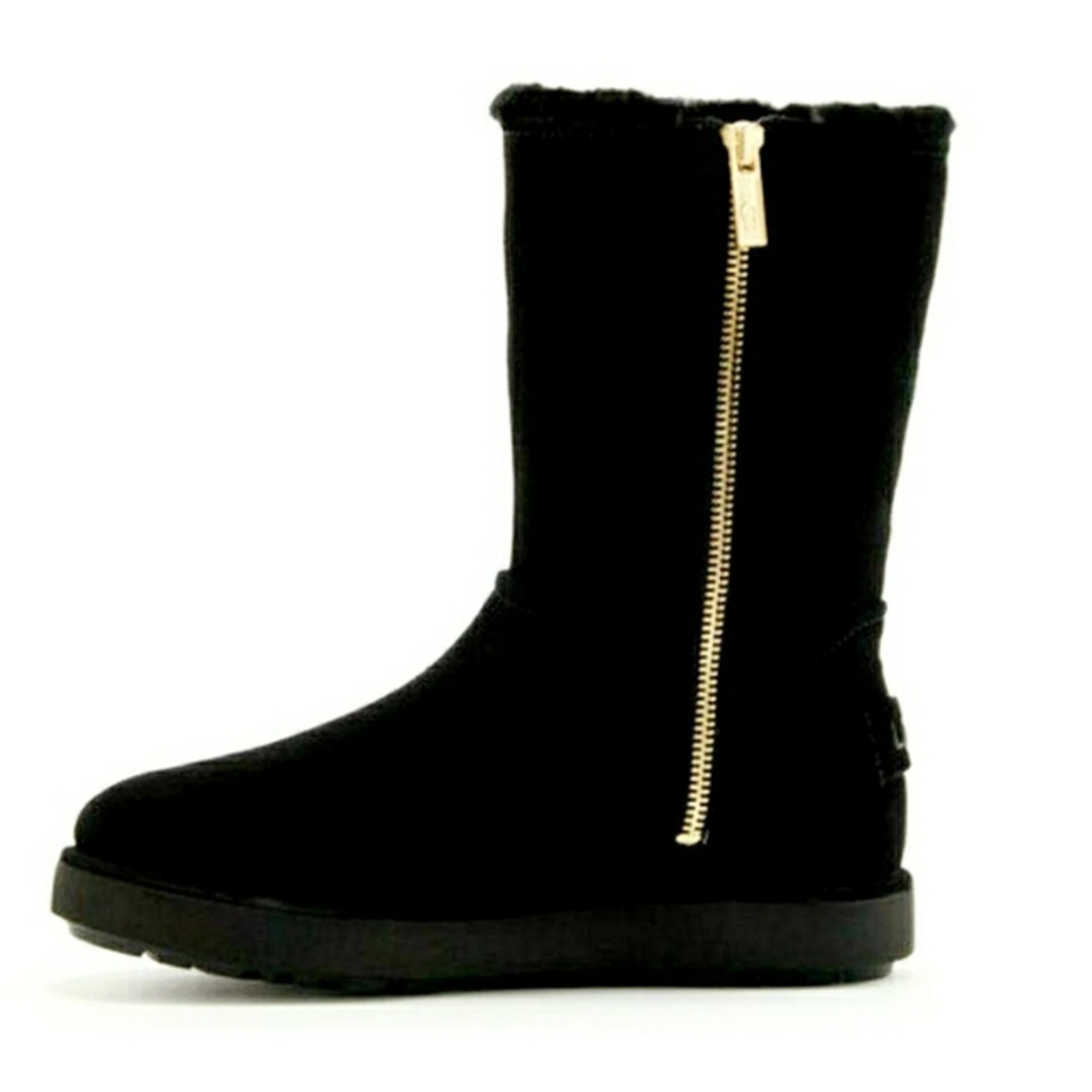 美品  UGG クラッシックショートBLVDムートンブーツ  25cm