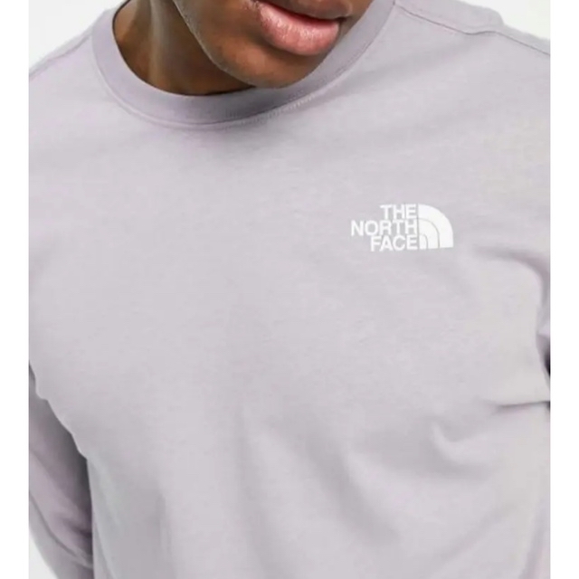 THE NORTH FACE(ザノースフェイス)のノースフェイス　レッドボックス　ロングスリーブ　ロンＴシャツ　グレー　XL メンズのトップス(Tシャツ/カットソー(七分/長袖))の商品写真