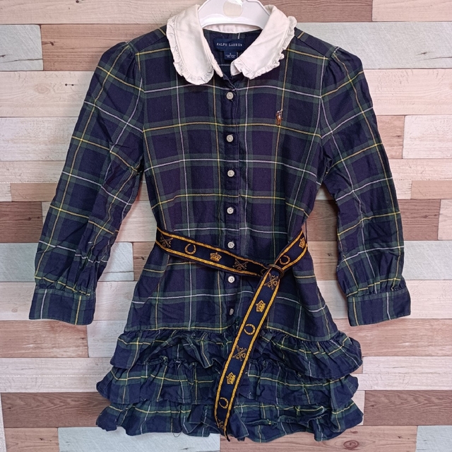 Ralph Lauren(ラルフローレン)のラルフローレン　RALPH LAUREN　女の子　ワンピース キッズ/ベビー/マタニティのキッズ服女の子用(90cm~)(ワンピース)の商品写真