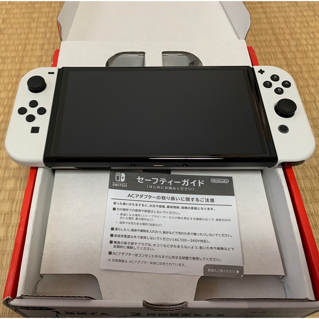 Nintendo Switch 有機EL 本体 傷なし美品 完品 中古の通販 by TOYS_U