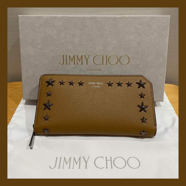 正規品・新品未使用】Jimmy Choo ジミーチュウ 長財布 - 長財布