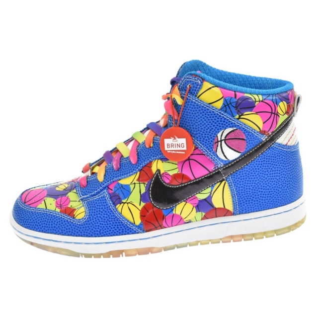 NIKE ナイキ DUNK HI SKINNY DB ダンク ハイカットスニーカー ドーレンベッカー チャリティパック スキニー マルチ 393249-100 US10.5