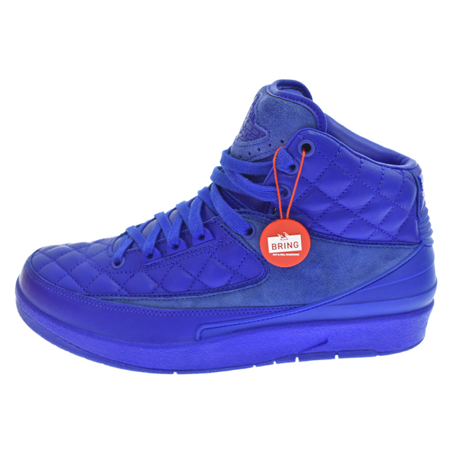 NIKE ナイキ AIR JORDAN 2 RETRO JUST DON DON C エアジョーダン2ジャストドン ハイカットスニーカー ブルー US8.5/26.5cm 717170-405