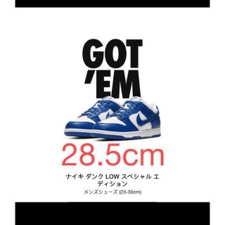 ナイキ(NIKE)のNike Dunk Low SP Varsity Royal/Kentucky (スニーカー)